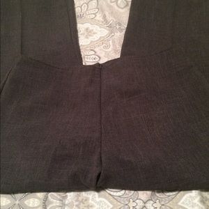 Gray flat front pants size 7/8